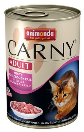 animonda carny adult mix mięsny puszka 400g  zestaw 12szt. karma mokra dla kota