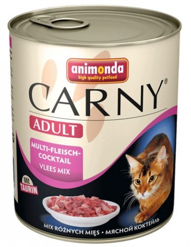 animonda carny adult mix mięsny puszka 800g  zestaw 6szt. karma mokra dla dorosłych kotów
