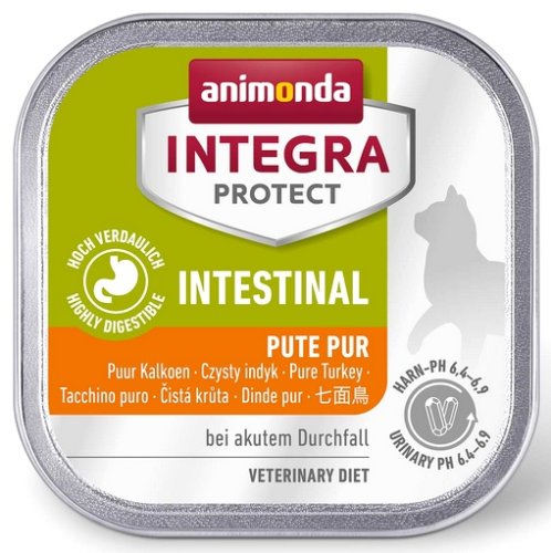 animonda integra protect intestinal dla kota - z indykiem tacka 100g karma mokra dla kota
