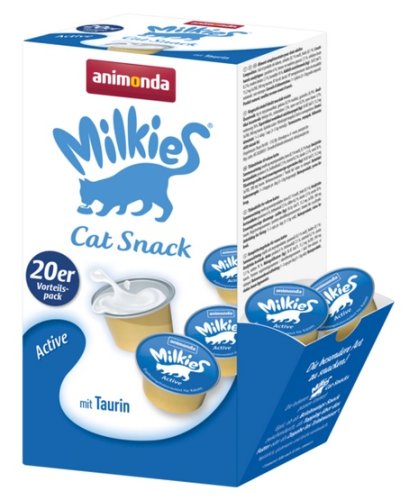 animonda kot milkies active 20x15g karma mokra dla kota