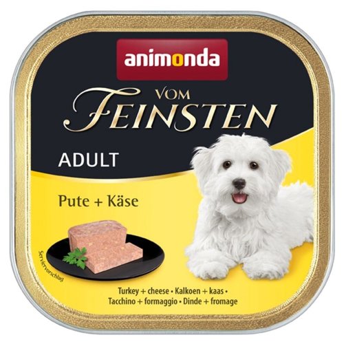 animonda vom feinsten adult indyk i ser 150g karma mokra dla dorosłych psów 82970