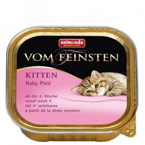 animonda vom feinsten kitten baby pate tacka 100g  zestaw 12szt. karma mokra dla kota