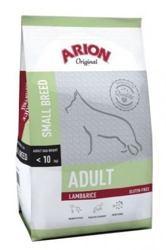 arion original adult small lamb & rice 7,5kg bezglutenowa karma dla małych ras