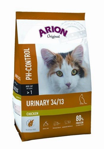 arion original cat urinary 7,5kg bezglutenowa karma dla kotów z problemami układu moczowego