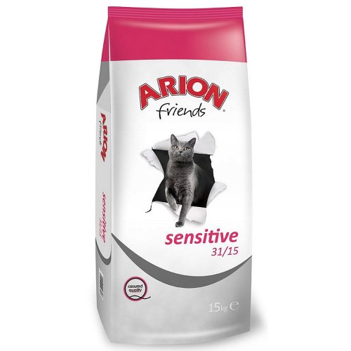 arion standard cat sensitive lamb & rice 15kg bez dodatku kurczaka