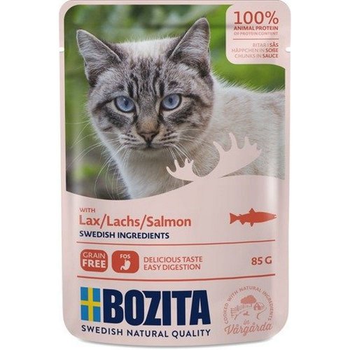 bozita cat saszetka Łosoś w sosie 85g karma mokra dla kota