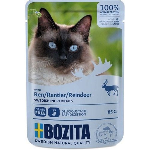 bozita cat saszetka renifer w sosie 85g karma mokra dla kota