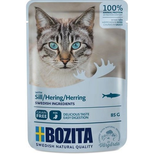 bozita cat saszetka Śledź w sosie 85g karma mokra dla kota