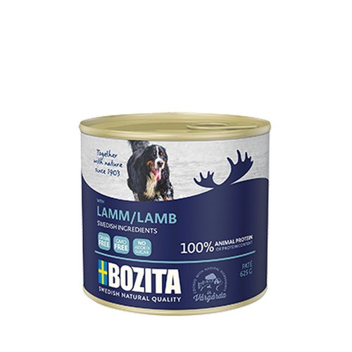 bozita dog pasztet z jagnięciną puszka 625g karma mokra dla psa