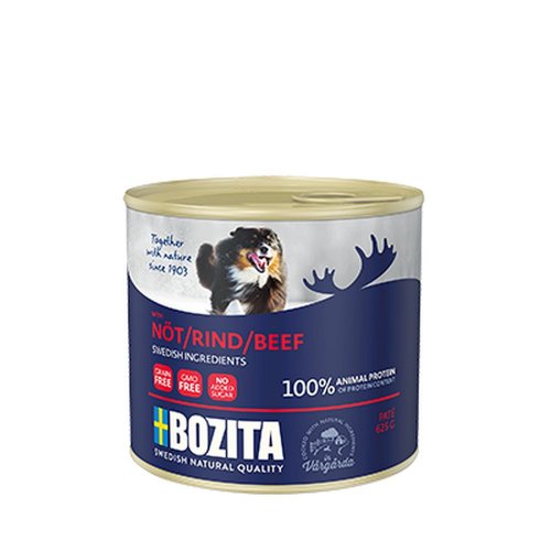 bozita dog pasztet z wołowiną puszka 625g karma mokra dla psa