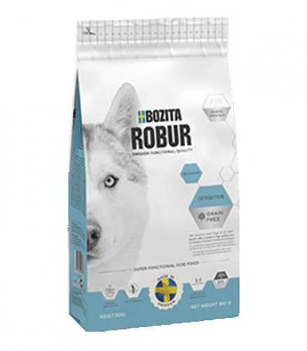 bozita robur sensitive grain free reindeer 11,5kg  karma przeznaczona dla psów o wrażliwym układzie pokarmowym i poziomie aktywności od normalnego do wysokiego.