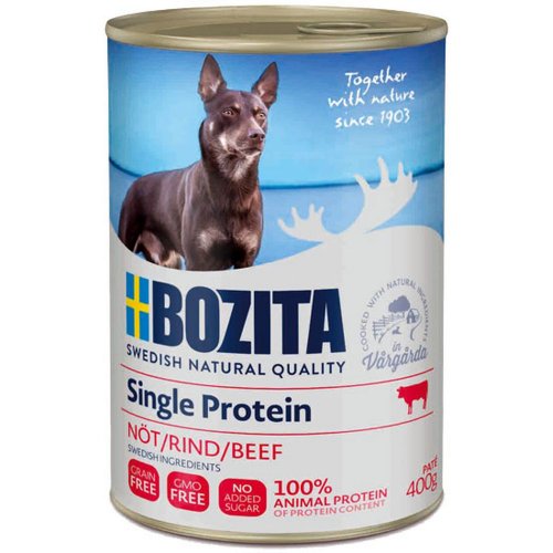 bozita single protein pate beef 400g pasztet z wołowiny