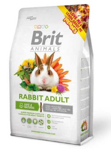 brit animals rabbit adult complete 1,5kg 