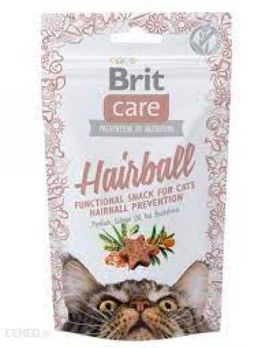 brit care cat snack hairball 50g bezzbożowa przekąska dla kotów 