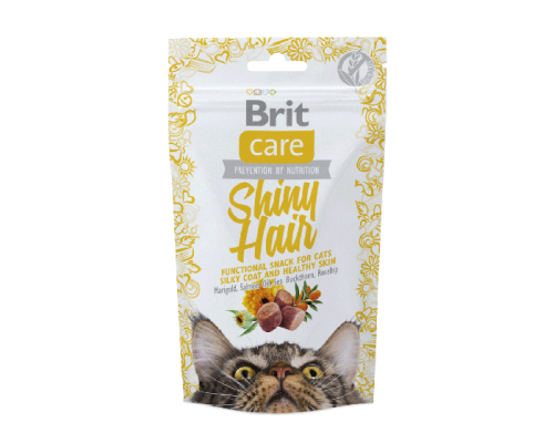 brit care cat snack shiny hair 50g bezzbożowa przekąska dla kota