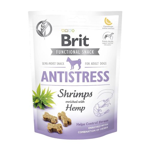 brit care functional snack antistress shrimps 150g pomoc w kontroli stresu