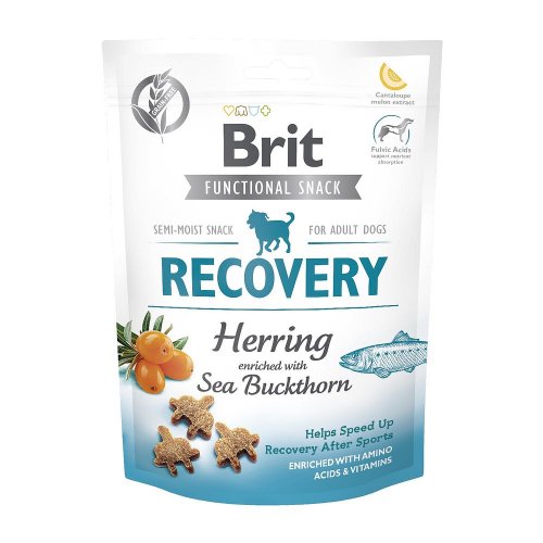 brit care functional snack recovery herring 150g pomoc w regeneracji po wysiłku