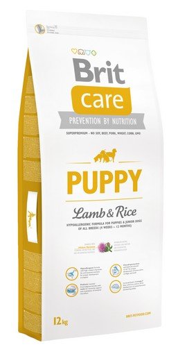 brit care puppy lamb & rice 12kg dla szczeniąt z jagnięciną i ryżem
