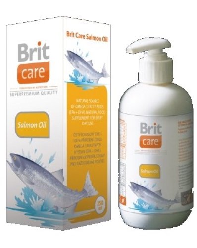 brit care salmon oil olej z łososia 1000 ml 