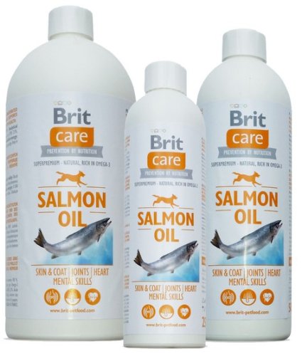 brit care salmon oil olej z łososia 250ml 