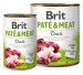 BRIT Pate & Meat Dog Duck puszka 800g / 13.35zł