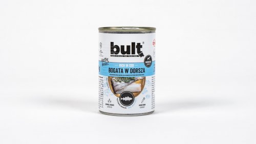 bult mokra karma puszka bogata w dorsza 400g  karma mokra dla psa