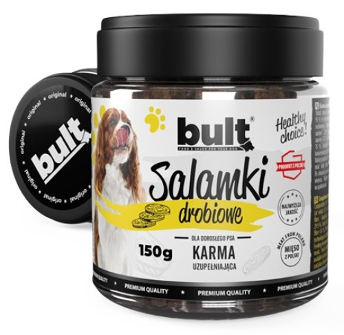 bult salamki drobiowe dla psa 150g 