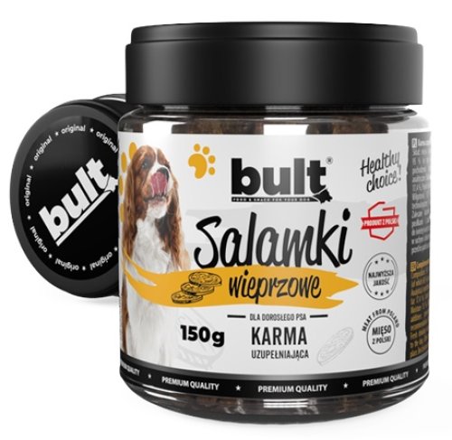 bult salamki wieprzowe dla psa 150g 