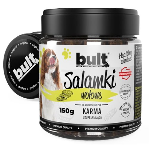 bult salamki wołowe dla psa 150g 