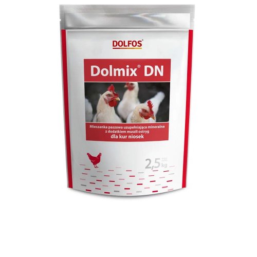 dolfos dolmix dn 2,5% 2,5kg nioska witaminy dla kur niosek 