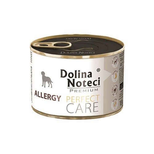 dolina noteci premium perfect care allergy 185g  zestaw 6szt. z jagnięciną dla psa z alergią