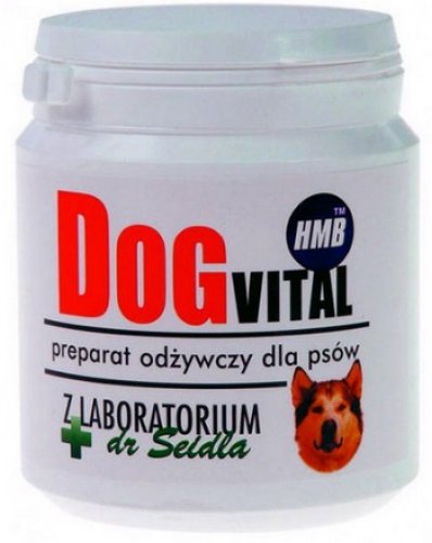 dr seidel dog vital + hmb 150g  zestaw 2szt. poprawa kondycji i zwiększenie masy mięśni