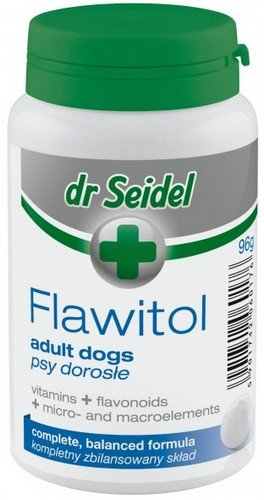 dr seidel flawitol dla psów dorosłych 200 tabletek multiwitamina dla psa