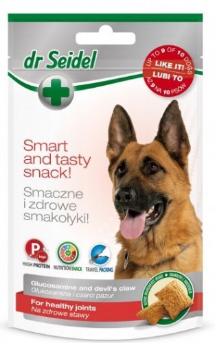 dr seidel smakołyki dla psów na zdrowe stawy 90g  zestaw 10szt. 