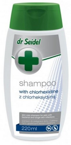 dr seidel szampon z chlorheksydyną 220ml 