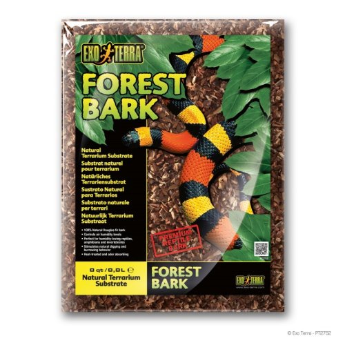 exo terra forest bark 8,8l podłoże do terrarium kora leśna ex-7520