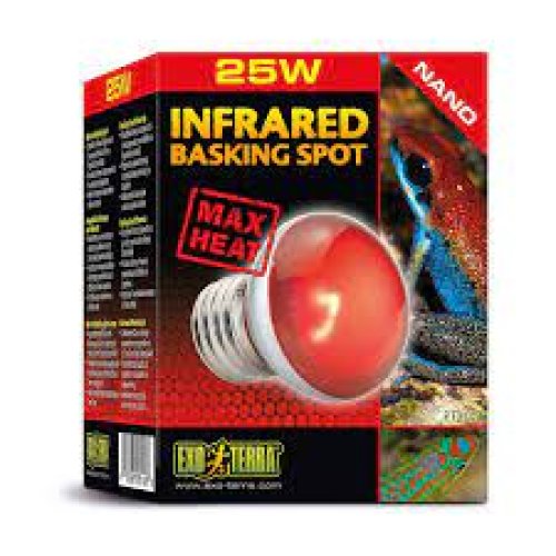 exo terra infrared basking spot 25w 