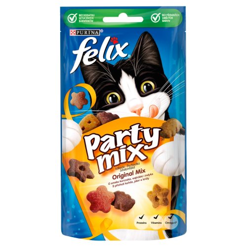 felix party mix original mix 60g przysmak dla psa