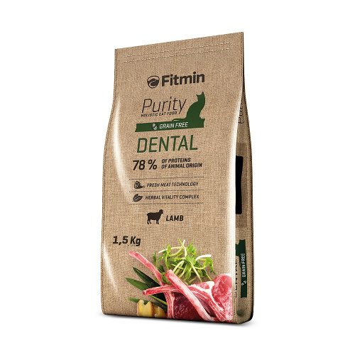 fitmin cat purity dental 1,5kg utrzymanie zdrowej jamy ustnej
