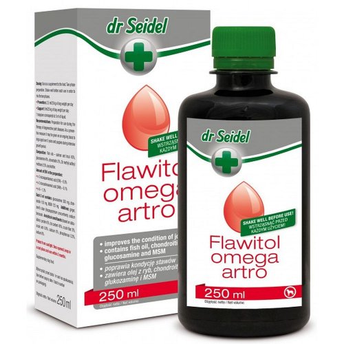 dr seidel flawitol omega artro 250ml płyn na zdrowe stawy