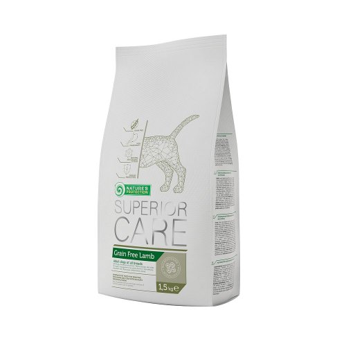 natures protection superior care grain free lamb 10kg bezzbożowa karma z jagnięciną