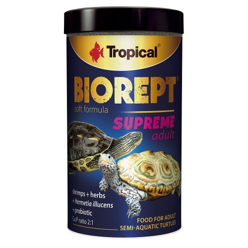 tropical biorept supreme adult 250ml / 70g pokarm dla żółwi wodno-lądowych