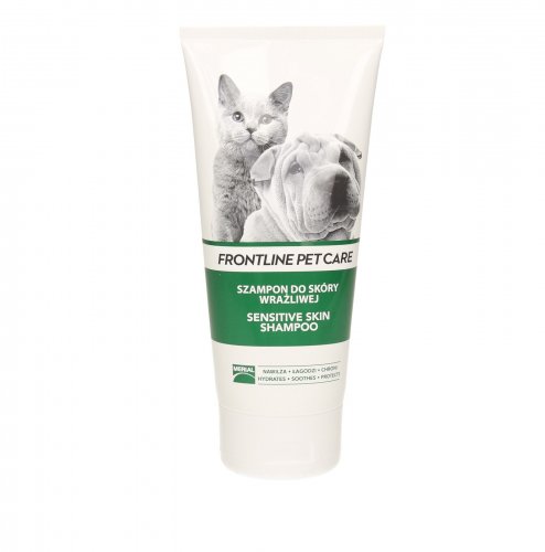 frontline petcare shampoo sensitive skin 200ml szampon dla skóry wrażliwej