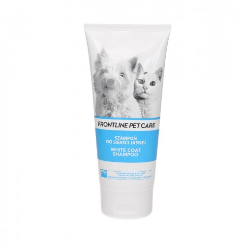 frontline petcare shampoo white coat 200ml szampon dla białej lub jasnej sierści