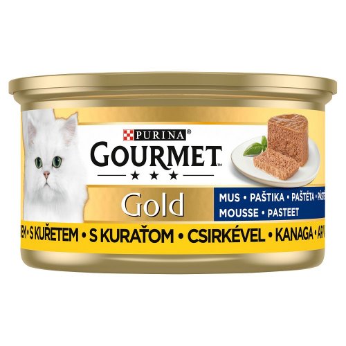 gourmet gold mus z kurczakiem 85g karma dla kota