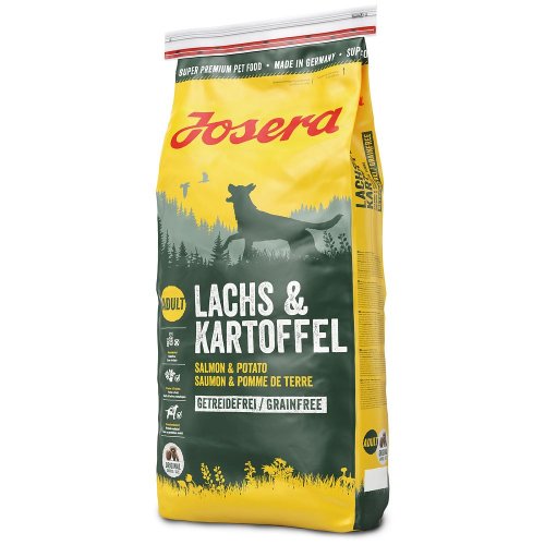 josera adult lachs & kartoffel 15kg karma bezzbożowa z łososiem