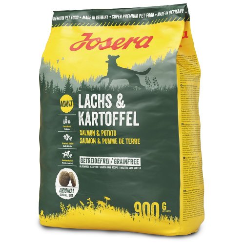 josera adult lachs & kartoffel 900g karma bezzbożowa z łososiem