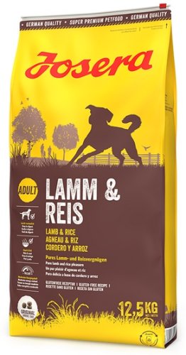 josera adult lamm & reis 12,5kg karma sucha dla psa