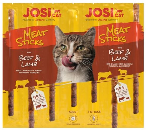 josera kot josicat meat sticks beef & lamb 35g przysmak dla psa