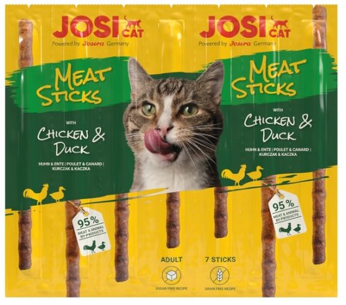 josera kot josicat meat sticks chicken & duck 35g przysmak dla psa